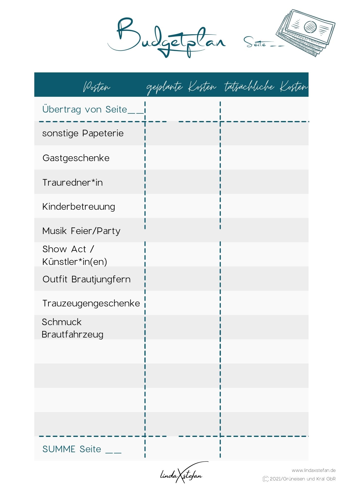 Hochzeitsplanung - Hilfreiche Tools und Methoden 6