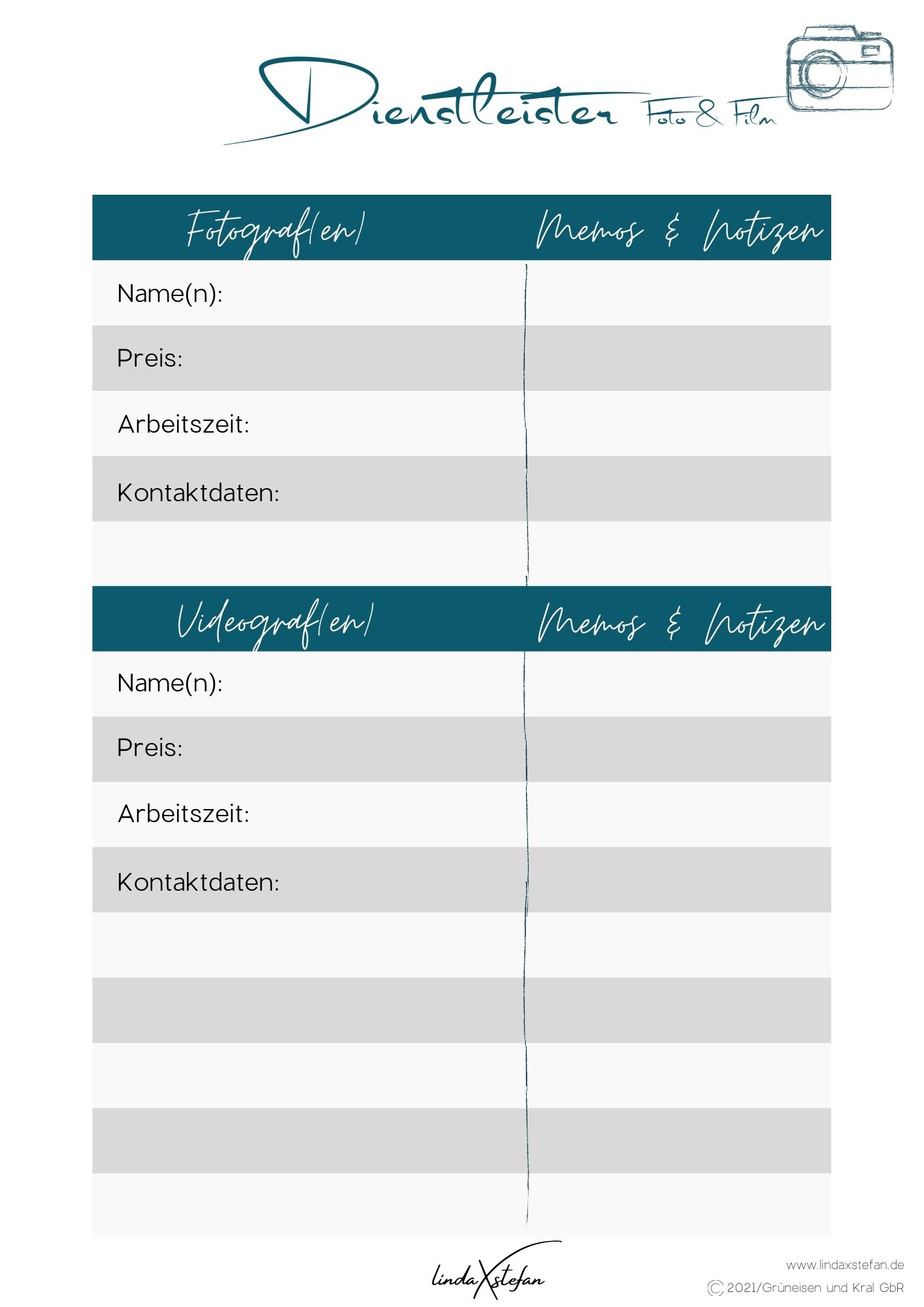 Hochzeitsplanung - Hilfreiche Tools und Methoden 16