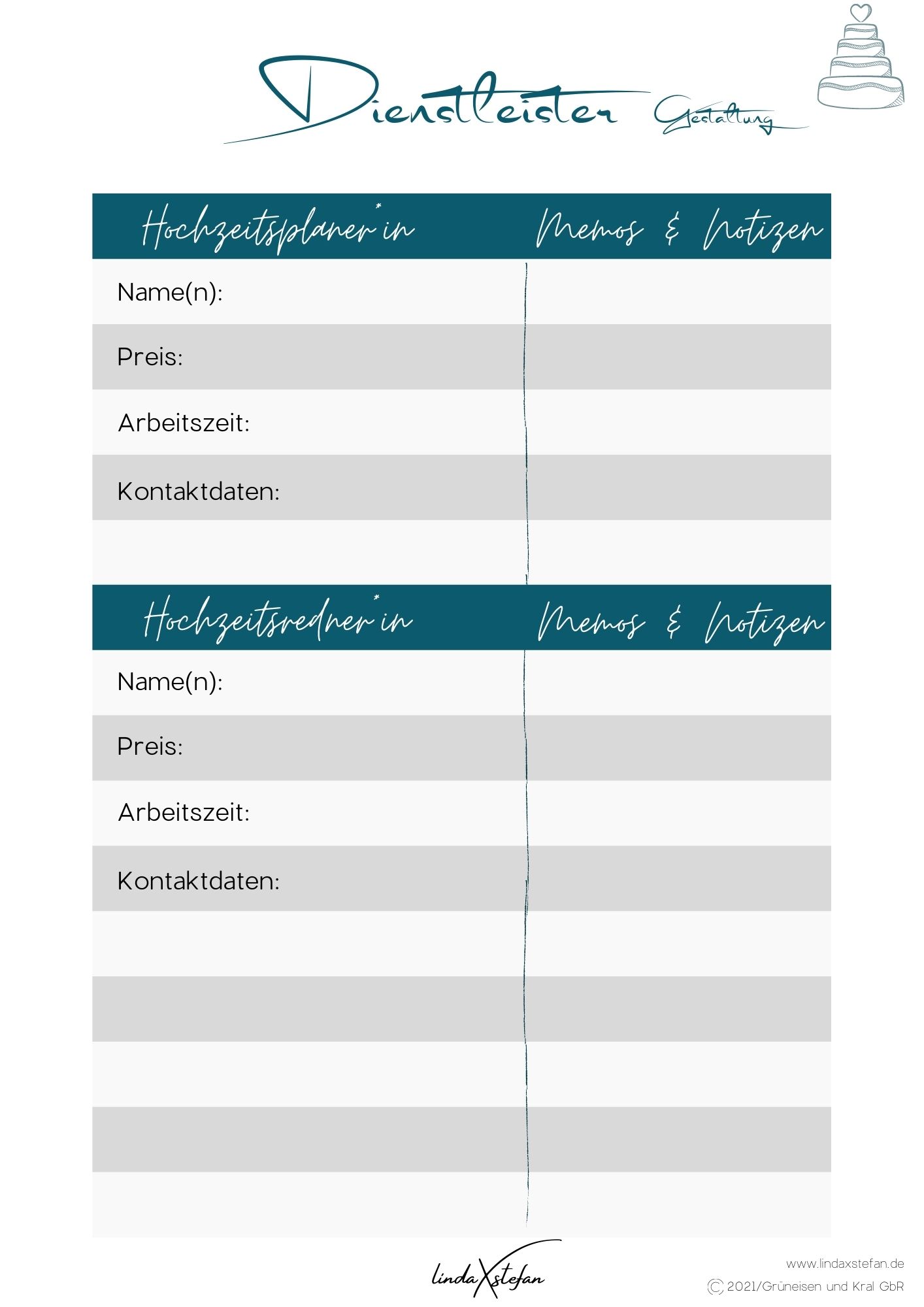Hochzeitsplanung - Hilfreiche Tools und Methoden 14