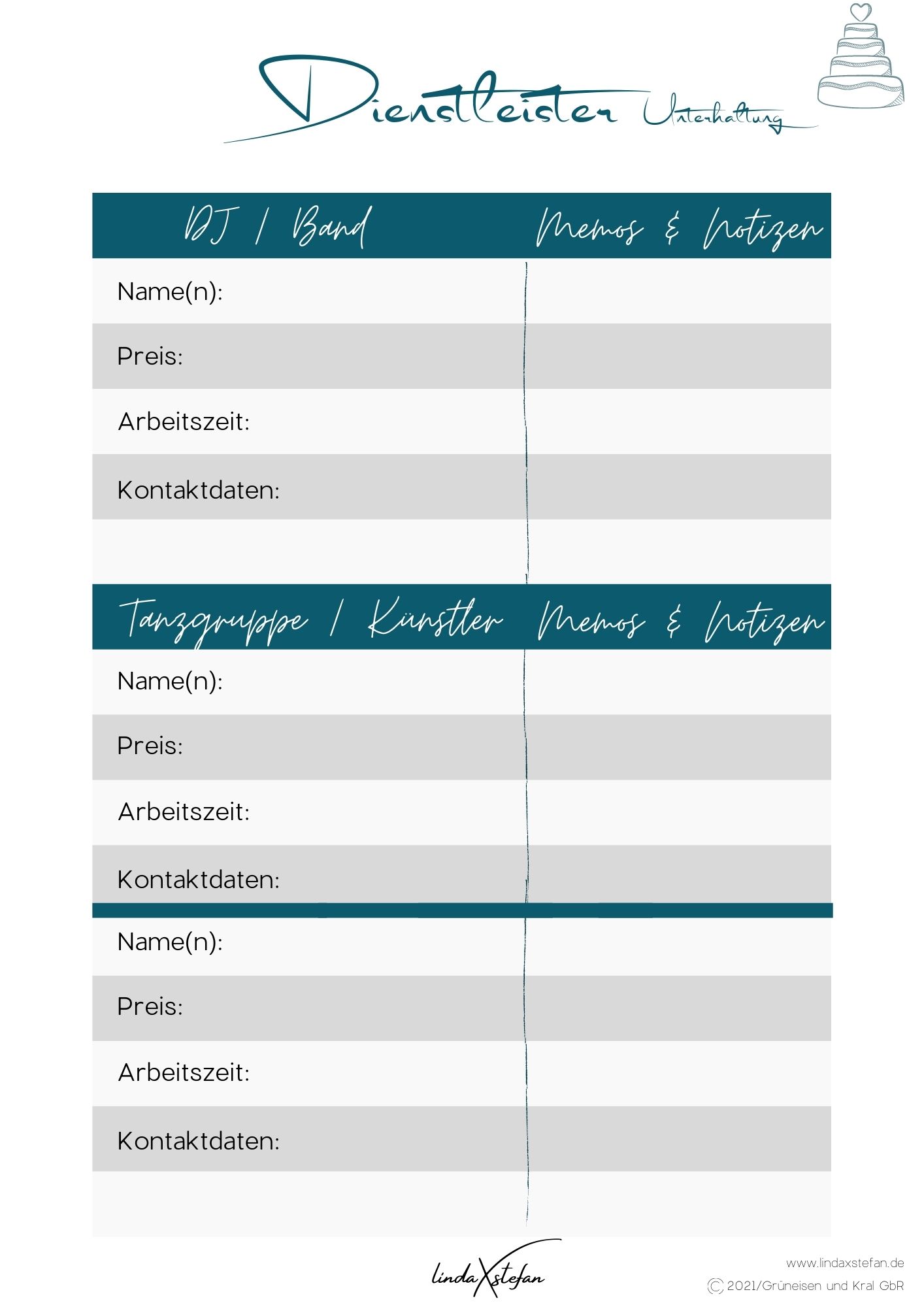 Hochzeitsplanung - Hilfreiche Tools und Methoden 13