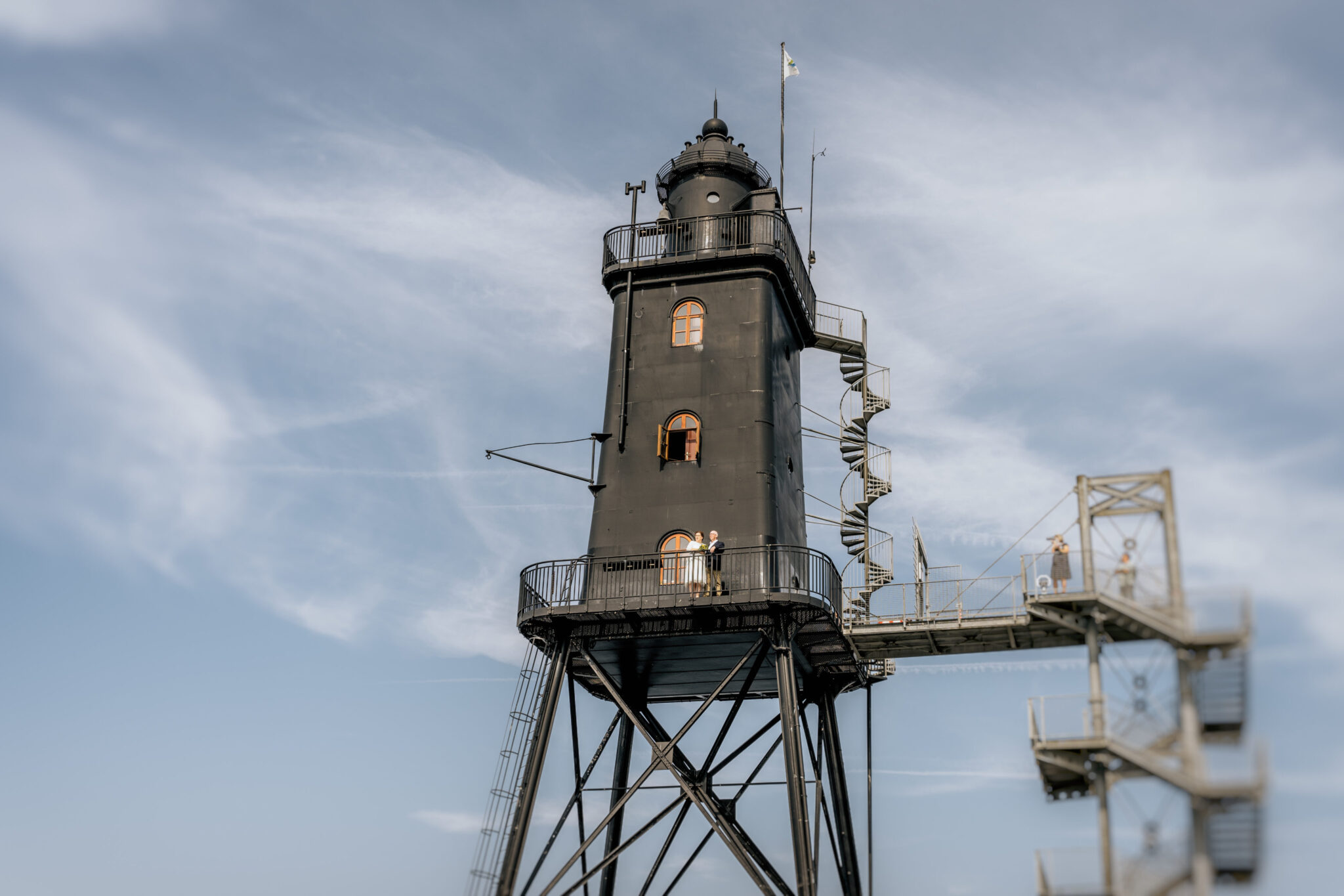 Heiraten auf dem Leuchtturm Obereversand / Cuxhaven 2