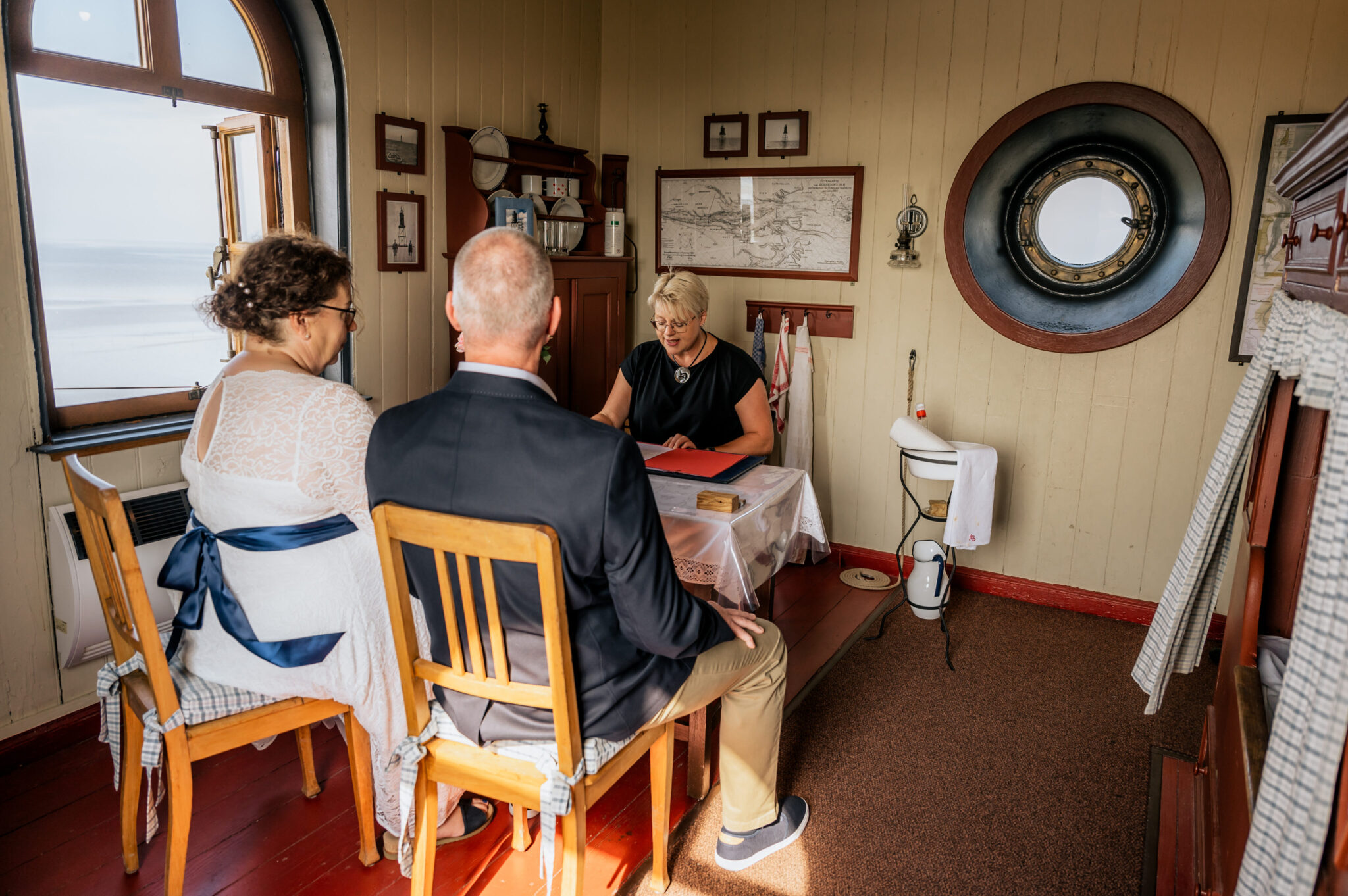 Heiraten auf dem Leuchtturm Obereversand / Cuxhaven 8